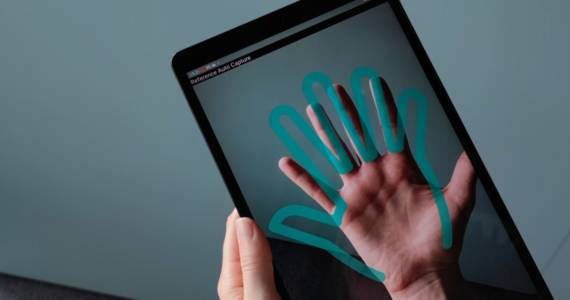 contactless palm contactless palm