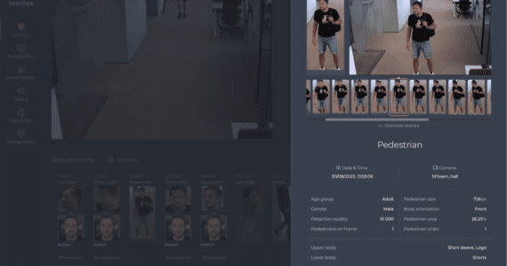 Innovatrics facial recognition platform supports pedestrian analysis Innovatrics facial recognition platform supports pedestrian analysis